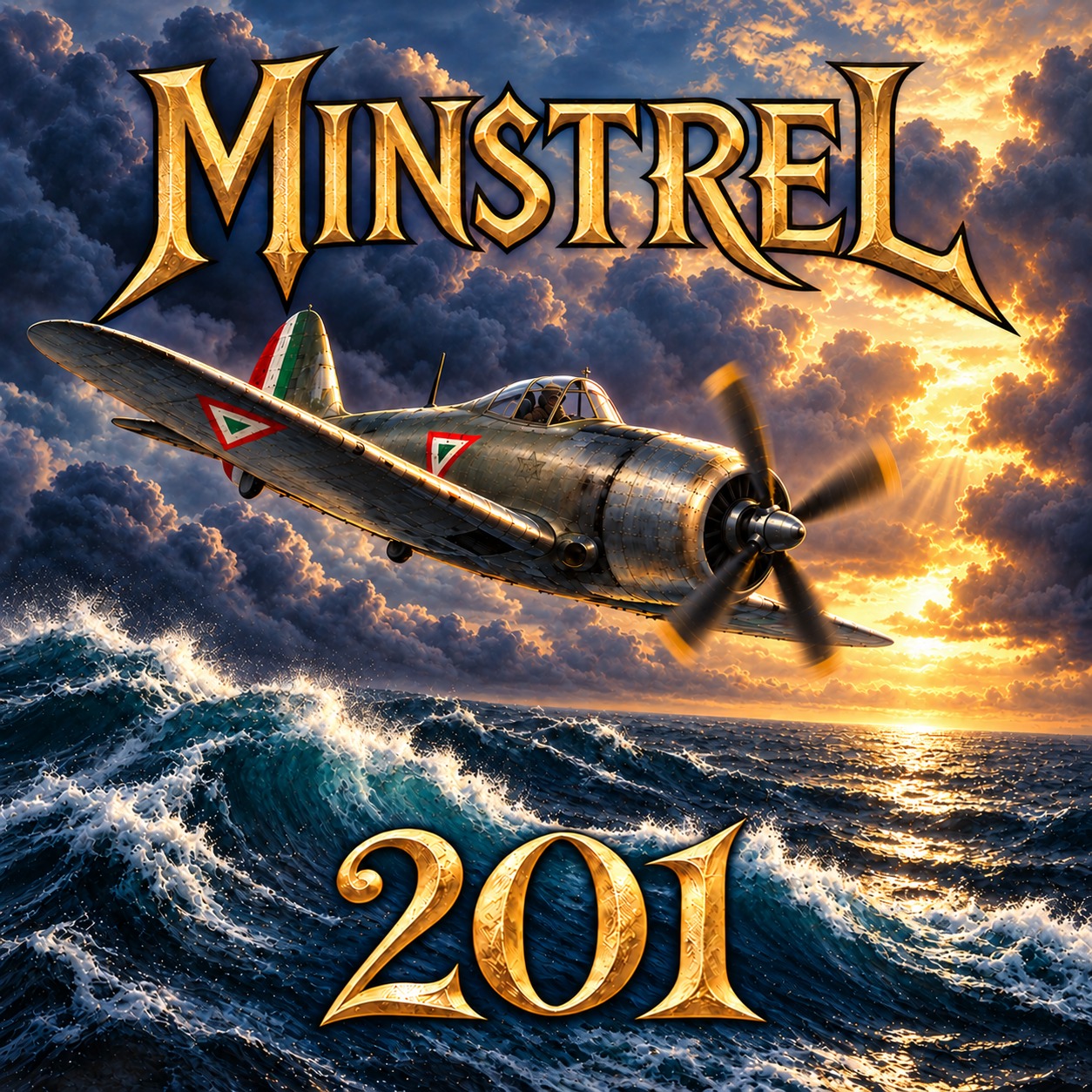 Portada oficial del sencillo 201 de MINSTREL